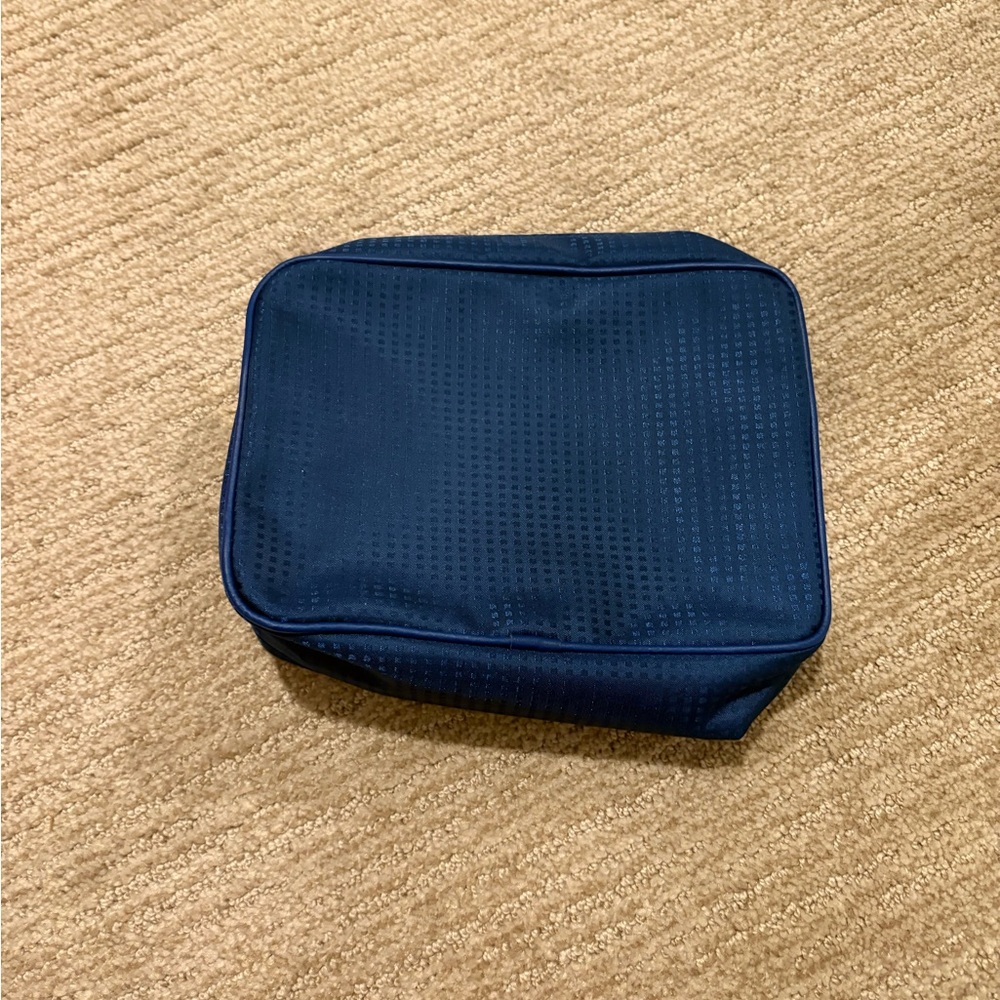Estee Lauder Navy Blue Cosmetic Bag